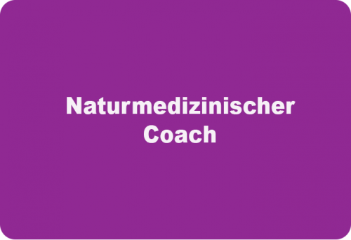 Naturmedizinischer Coach