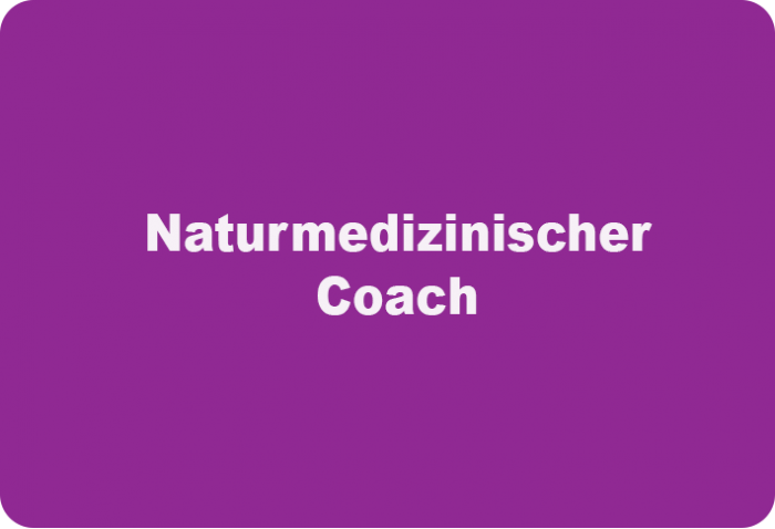 Naturmedizinischer Coach