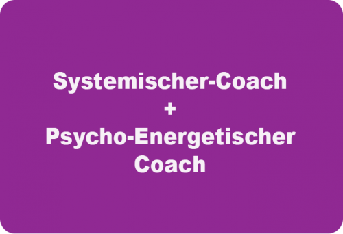 Systemischer- Coach + Psycho - Energetischer Coach